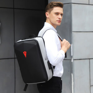 Alloy Frame Hard Shell Setting Men’s Backpack