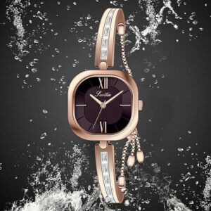 Personalized Watch Women’s Alloy Chain Strap Light Luxury Bracelet Watch