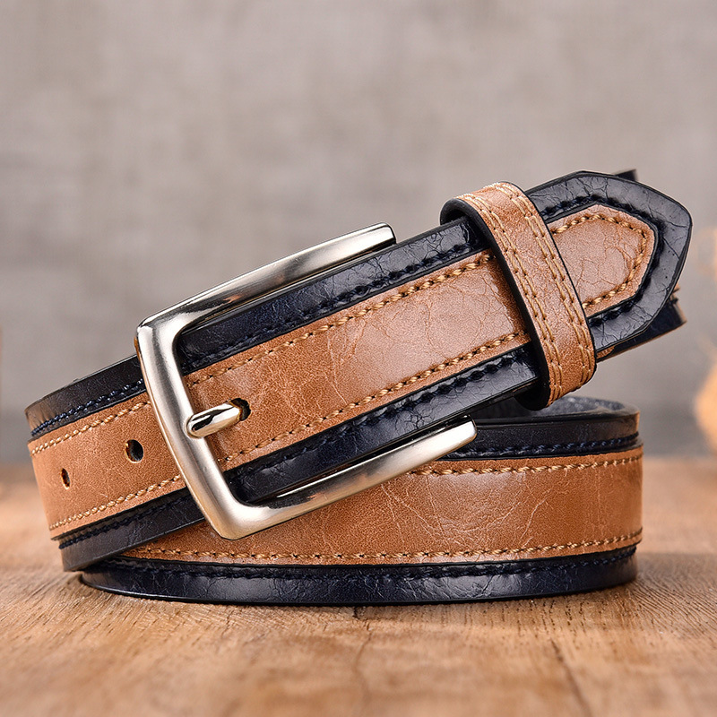 Color Matching Men’s Casual Belt