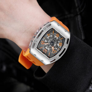 Watch Men’s Barrel-shaped Large Dial