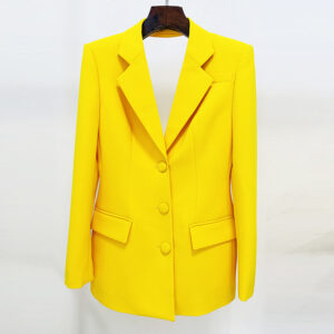 Women’s Fashion Personalized Mid-length Blazer