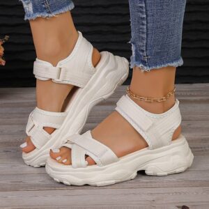 Spring And Summer New Platform Women’s Flat Sandals