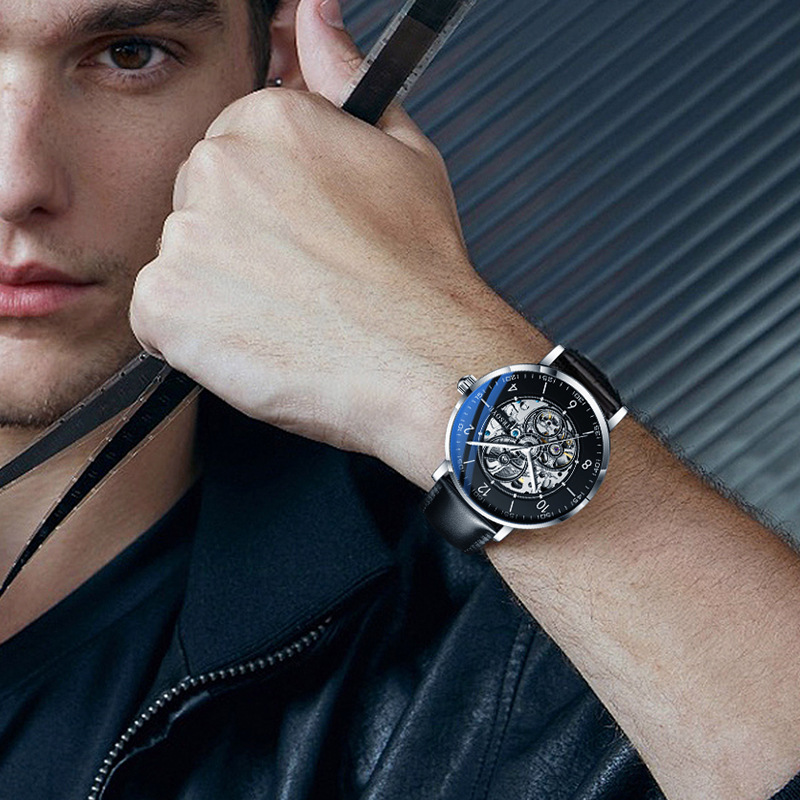 Men’s Hollow Luminous Automatic Mechanical Watch