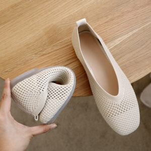 Women’s Soft Bottom Cutout Low-cut Casual Pumps