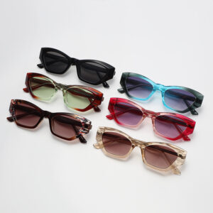 Polygonal Cat’s Eye Core Insert TR Sunglasses
