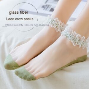 Women’s Spring Summer Transparent Socks