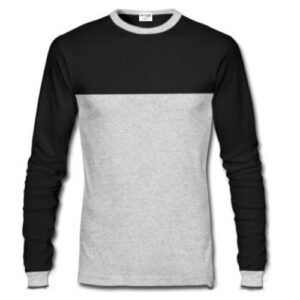Danami Long Sleeve T-Shirt – Black & Grey