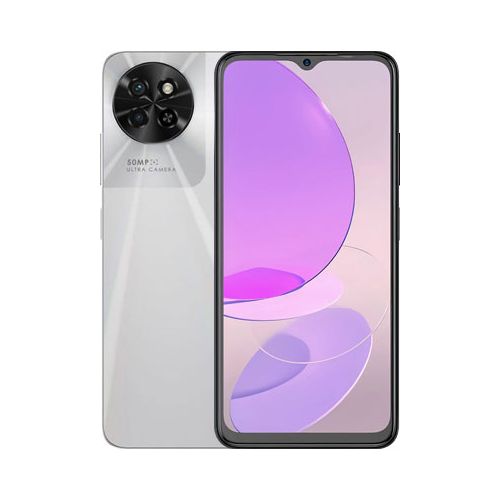 itel S23: 6.6″ 90Hz HD+ display, 128GB storage + up to 8GB RAM, 5000mAh battery with Type-C, 50MP camera, 4G, Fingerprint & Face ID – White