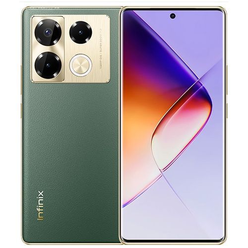 Infinix Note 40 Pro: 6.78″ display, 256GB storage, 8+8GB RAM, 4G, 108MP camera, 5000mAh battery – Green