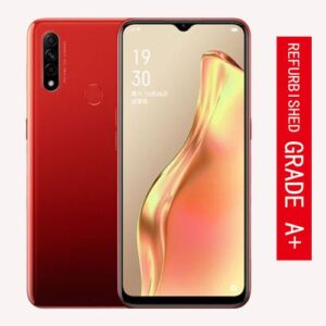 Oppo A31 (6GB RAM, 128GB Storage): Dual SIM, 6.5″ Display, 12MP Camera, Refurbished, Red.