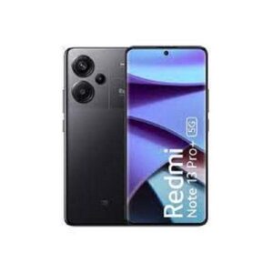 Xiaomi Redmi Note 13 Pro+ 5G: 6.67″ display, 12GB RAM, 512GB storage, in Rusion Black.