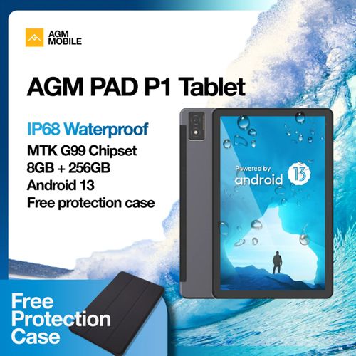 AGM PAD P1: 10.36″ Tablet PC with 8GB RAM, 256GB ROM, and a 7000mAh battery