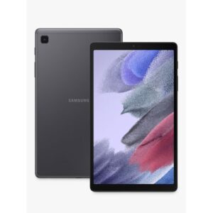 Samsung Galaxy Tab A7 Lite 8.0″ (2021) WiFi + Cellular, Android 11, 32GB storage, 3GB RAM, 5100mAh battery, 4G LTE, in Gray.
