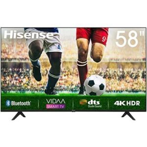 Hisense 58″ Smart 4K UHD TV with Netflix, YouTube – Model 58A6K.