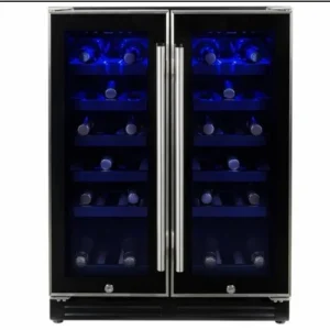 Dual-Door Wine Refrigerator