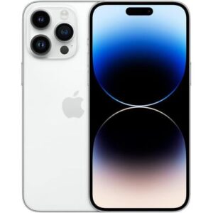 Apple iPhone 14 Pro Max, 6.7″ Display, 128GB Storage, 6GB RAM, Nano SIM – Silver