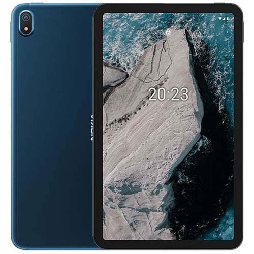 Nokia T20: 10.4″ display, 4GB RAM, 64GB storage, 8MP camera, LTE, 8200mAh battery – Ocean Blue.