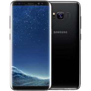 Samsung Galaxy S8 5.8-Inch QHD, Dual SIM (4GB RAM, 64GB Storage), 12MP + 8MP Cameras, 4G LTE, Midnight Black