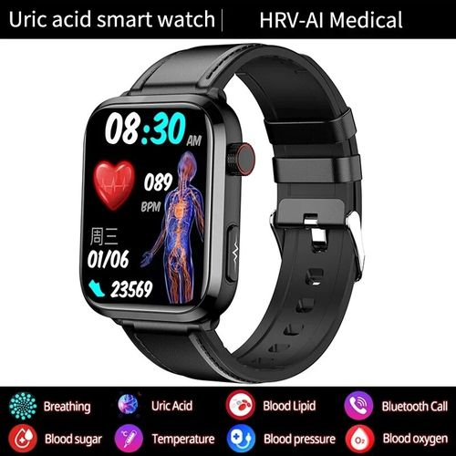 2024 Ultra Series 9 Smartwatch for Men with ECG, PPG, Blood Glucose, Lipid, and Uric Acid Monitoring.