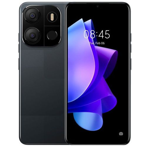 Tecno Pop 7 – 6.6″ Display, 2GB RAM, 64GB ROM, Android 12, Black